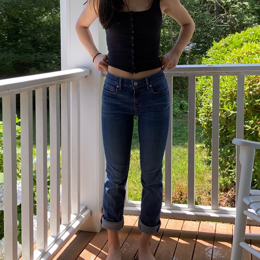 The Loft straight leg jeans
